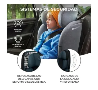 Kinderkraft ONETO3 I-Size Silla de Coche Isofix.