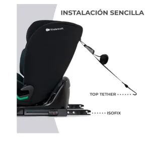 Kinderkraft ONETO3 I-Size Silla de Coche Isofix.