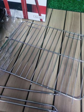 BBQ Barbacoa portátil de acero 36x45 cm