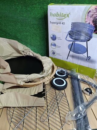 Barbacoa Carbón Habitex Supergrill 45