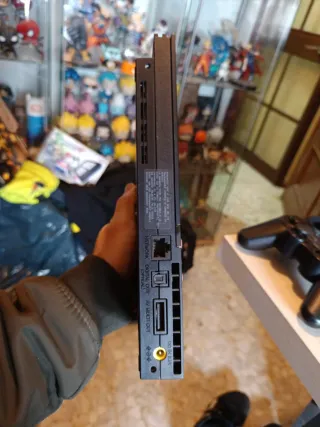 Consola Sony PS2 Slim Negra + Dos Mandos