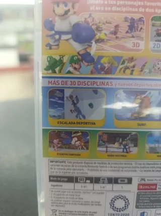 Mario & Sonic Juegos Olímpicos Tokyo 2020 Switch