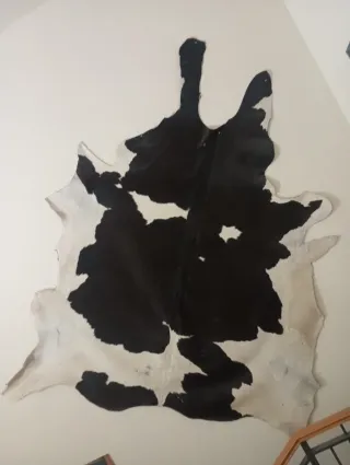 Piel de vaca decorativa