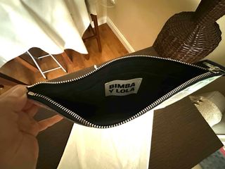 Bolso Bimba y Lola efecto piel cocodrilo 28x18