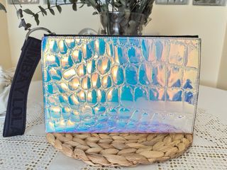 Bolso Bimba y Lola efecto piel cocodrilo 28x18