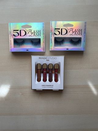 Pack de productos de maquillaje