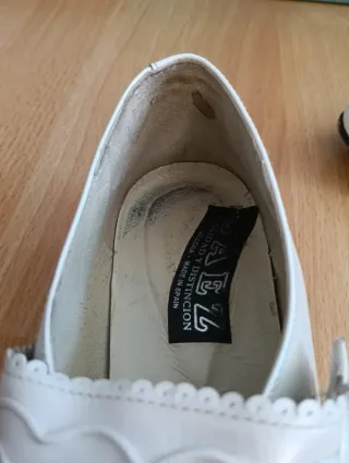 Zapatos comunión niña Saez blancos