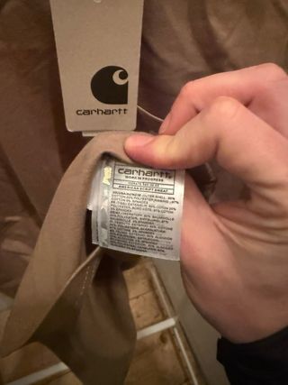 Camiseta Carhartt Marrón Talla M