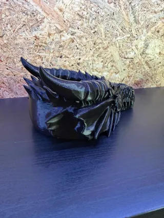 Llavero Dragón Negro