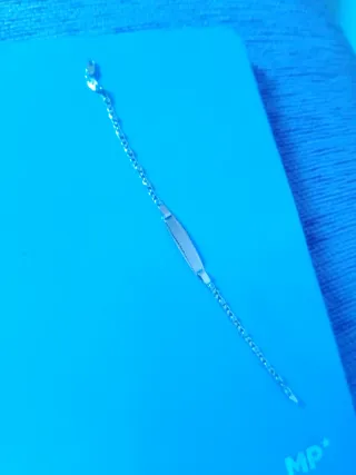 Pulsera esclava 18k con piedras