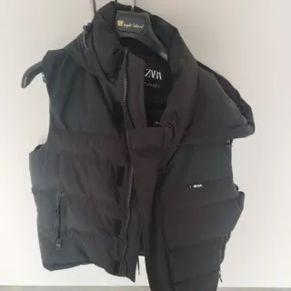Chaleco plumífero Zara Talla M