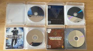 Lote 4 Juegos PS3: Far Cry 4, GTA V, CoD, Uncharte