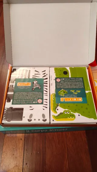 Lote 3 Puzzles Infantiles Sapientino, Clementoni,