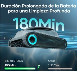 AIPER SCUBA S1 ROBOT PISCINA LIMPIAFONDOS Y PARED