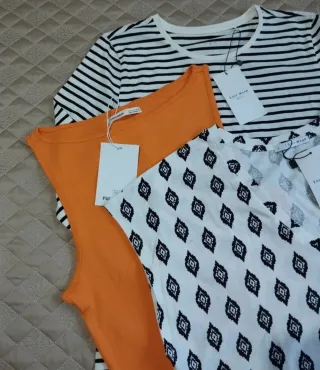 Lote 3 Camisetas Mujer Talla -L