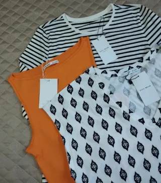 Lote 3 Camisetas Mujer Talla -L