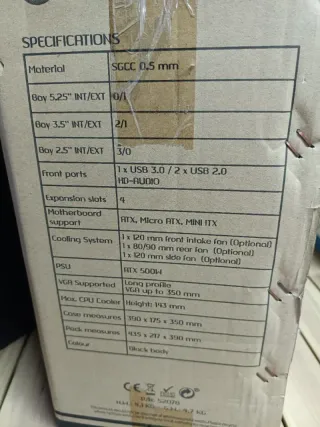 Torre PC UNYKAch Grey Rain Micro ATX