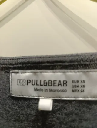 Vestido gris sin etiqueta