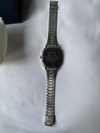 Reloj Casio Azul y Plateado
