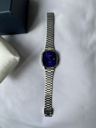 Reloj Casio Azul y Plateado