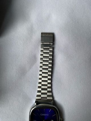 Reloj Casio Azul y Plateado
