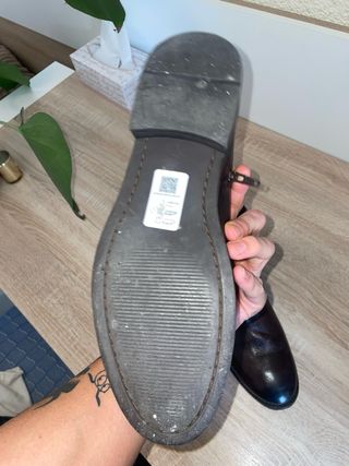 Botín de piel Chelsea Hombre