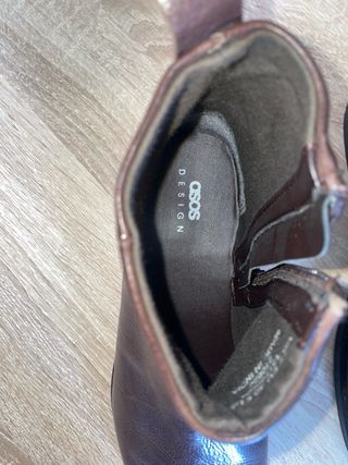 Botín de piel Chelsea Hombre