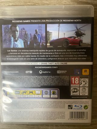 Grand Theft Auto V PS3