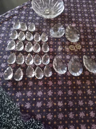 Gocce di ricambio per lampadari vintage