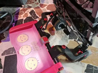 Carrito Maclaren Rojo y Negro