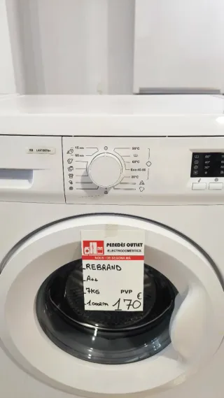Lavadora Rebrand A++ 7kg 1000rpm con garantía.