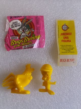 FIGURAS DUNKIN WARNER CHICLES Y PUBLICIDAD