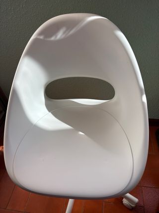 Silla de escritorio blanca moderna