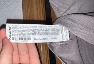 Camiseta básica gris Pull&Bear sin estrenar, tllaM