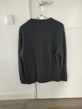 Jersey Pull&Bear azul marino tejido