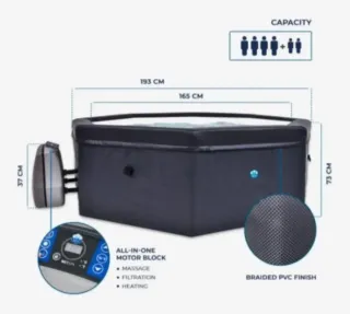 Spa Hinchable 4 personas N NETSPA
