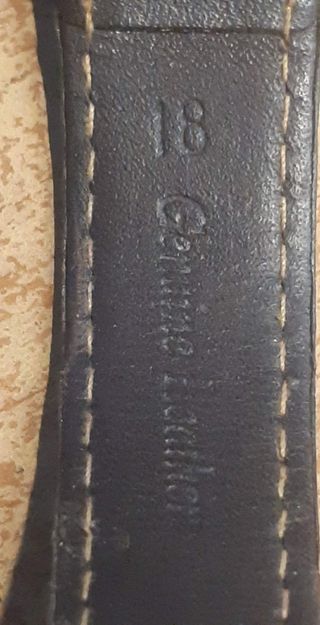 Orologio Vintage Genuine Leather Al Quarzo