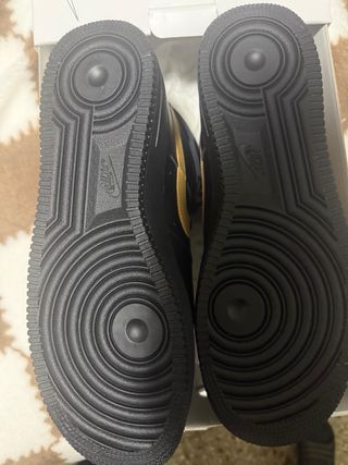 Nike Air Force 1 By You 44 Nero Oro