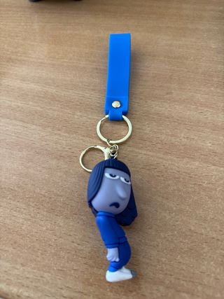 Llavero personaje azul