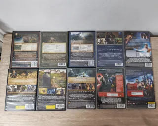 Pack 11 DVDs: ESDLA, El Hobbit, X-Men,  Harrypotte