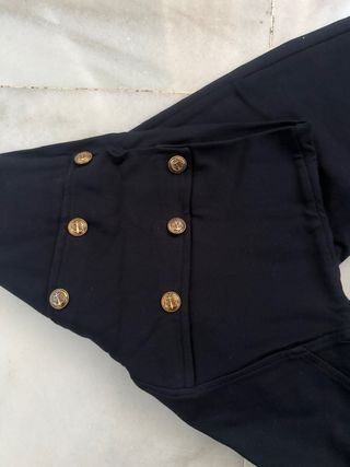 Pantalones / Leggins Zara Marineros Negros