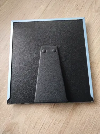 Marco de fotos infantil azul con animales