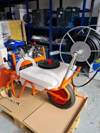 Carretilla sulfatadora 80cc 50L 1 Rueda