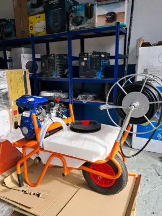 Carretilla sulfatadora 80cc 50L 1 Rueda