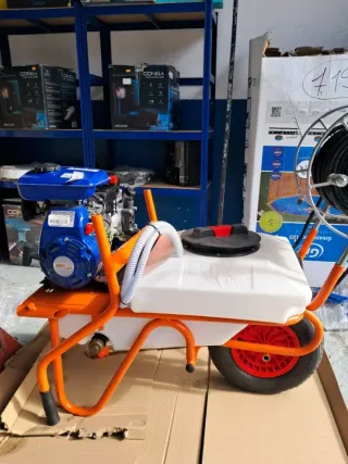 Carretilla sulfatadora 80cc 50L 1 Rueda