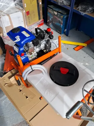 Carretilla sulfatadora 80cc 50L 1 Rueda