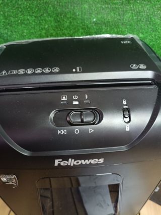 Fellowes Powershred 12C Destructora de Papel Corte Cruzado 22.5cm