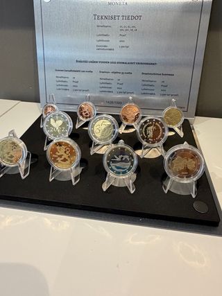 Euro Finlandia 2022 Proof + 2x2€ Conmemorativas