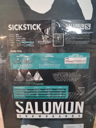 Tabla Snowboard 151 SALOMON Sick Stick