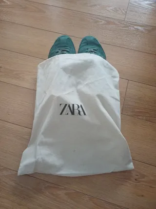 Zapatillas Zara Verde Talla 40